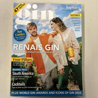 GIN MAGAZINE November 2023 First Edition Renais Gin