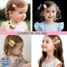 BAISEN 26 Pieces Baby Girls Hair Clips, Sweet Hair Accessories for Girls, Cute Animals, Flowers, Fruits, Rainbows, Sweet Barrettes Set Suitable for Little Girl Kids Teens