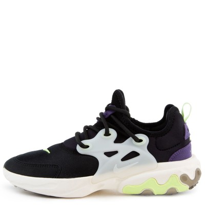 

Nike React Presto Black/Barely Volt для больших детей (BQ4002 012), React Presto
