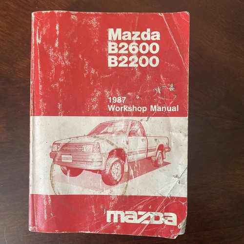 1989 Mazda B2600i B2200 Pickup Truck Wiring Diagram Manual Originalの
