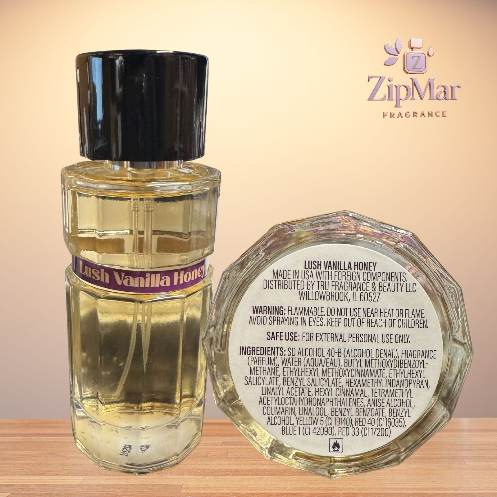 Lush Vanilla Honey by Tru Fragrance Women's Rare Perfume EDP