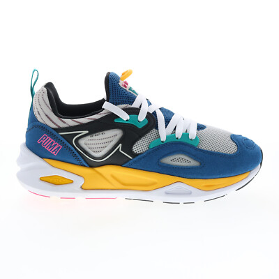 

Puma TRC Blaze SPXP 38751001 Мужские синие парусиновые кроссовки Lifestyle, Синий, Puma TRC Blaze SPXP