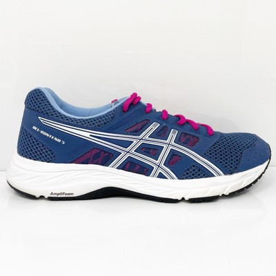 

Женские кроссовки Asics Gel Contend 5 1012A234 синие кроссовки размер 9, Синий, Gel Contend 5