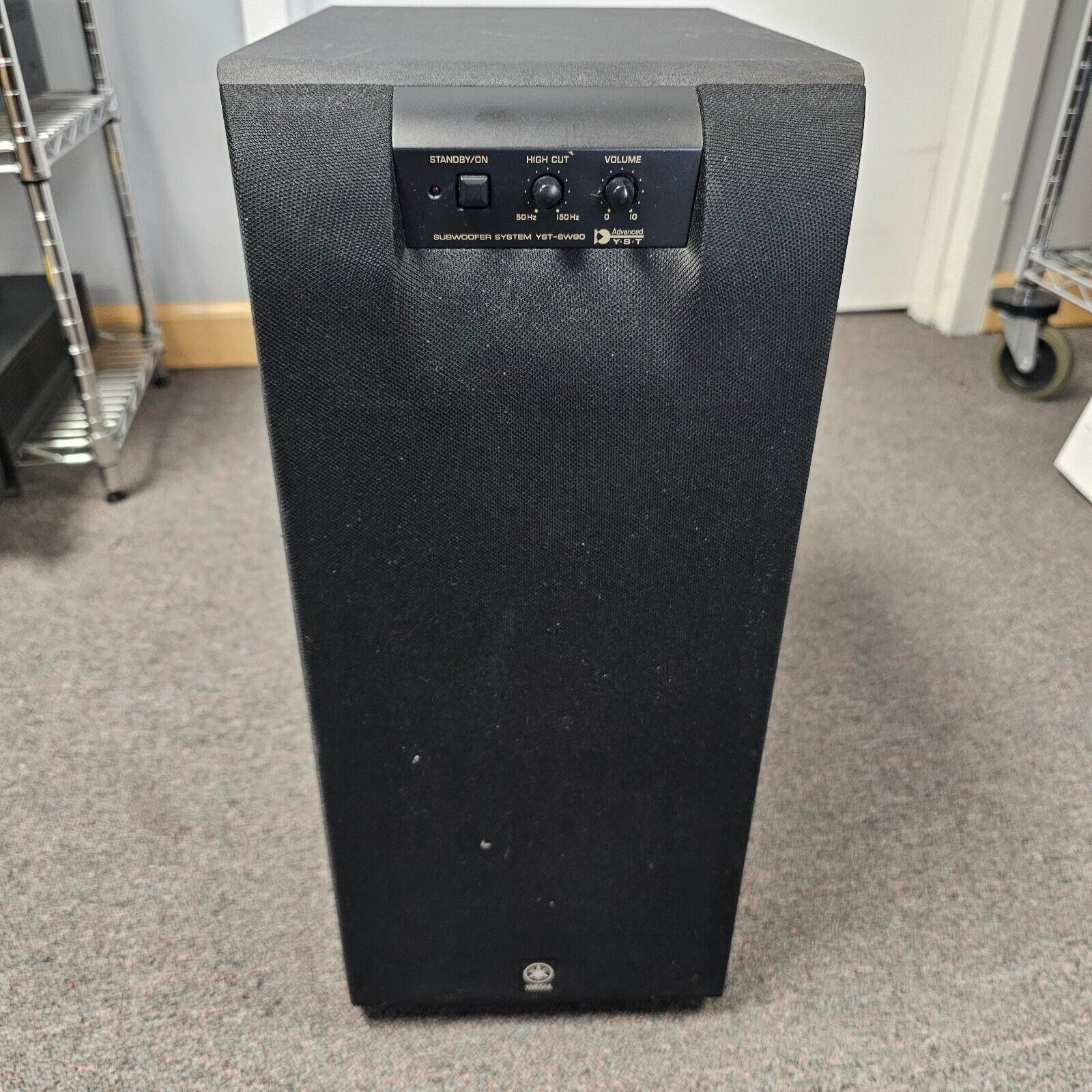 Yamaha YST-SW90 Powered Subwoofer -- WORKS GREAT! | eBay Yamaha YST-SW90 Powered Subwoofer -- WORKS GREAT! | eBay