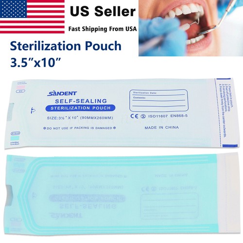 200pcs Dental Self-Sealing Sterilization Pouch Bags for Instrument Self-Seal Bag