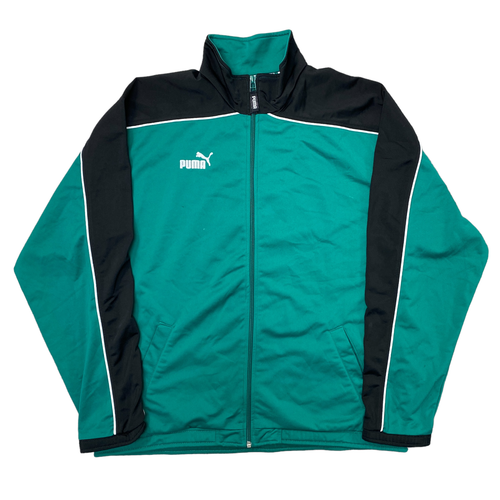 Puma Multicoloured Track Jacket 90s Big Logo Retro Vintage Mens Small eBay
