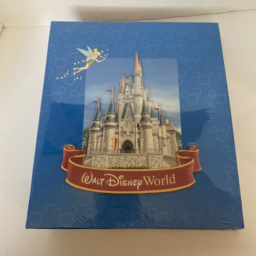 Walt Disney World Photo Album Scrap Book -80 Magnetic Pages/40 Sheets NEW