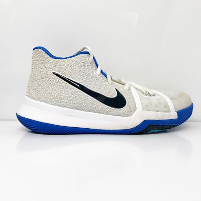 

Кроссовки для баскетбола Nike Boys Kyrie 3 859466-102, белые, размер 6,5 лет, Белый, Kyrie 3