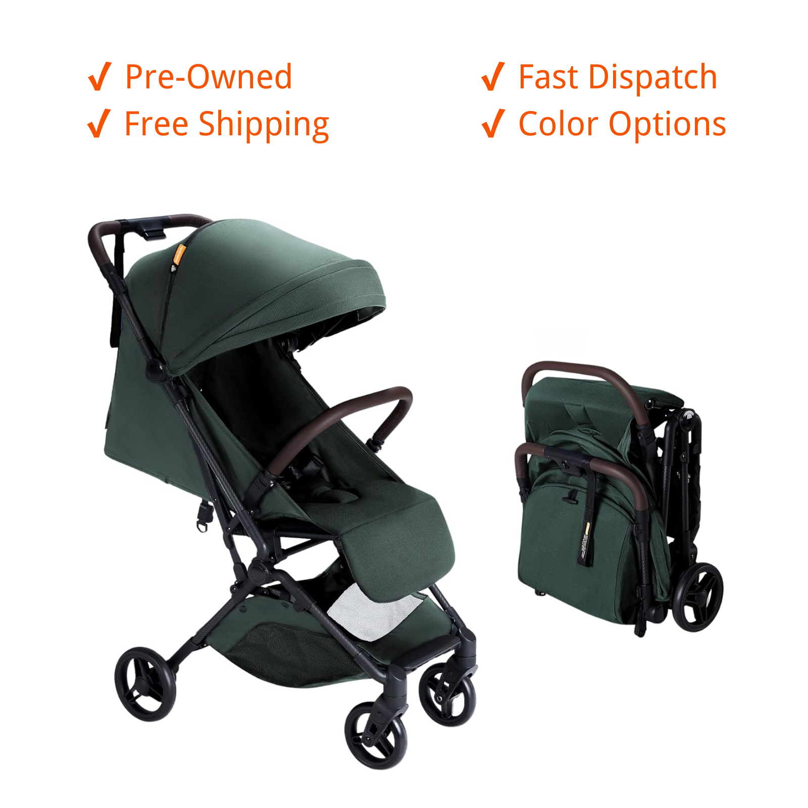 MAMAZING Lightweight Baby Stroller Compact AirplaneTravel