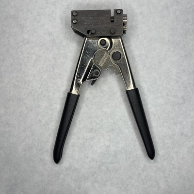Amp 231652 Ratcheting Modular Plug Crimping Tool Free Shipping