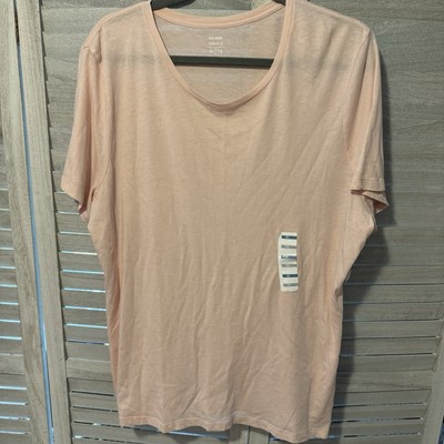 Women s Old Navy Relaxed Fit Pink Short Sleeve Shirt NWT