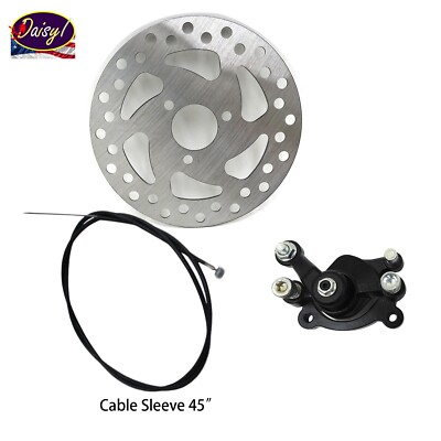 Rear  Brake Disc Rotor 4-3/4'' / Caliper/Cable  For 2 Stroke 47cc 49cc Minimoto