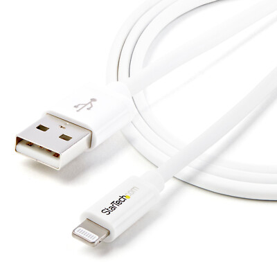 Startech USBLT1MW / 2MW USB to Lightning Cable - iPhone/iPad/iPod Charger Cable