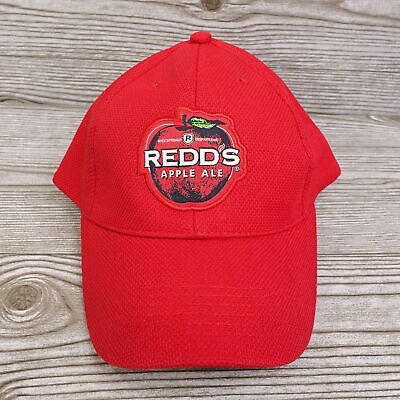 NEW! REDD'S APPLE ALE CIDER PROMO RED ADJUSTABLE BASEBALL HAT CAP