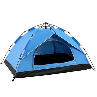 Camping Tent 3Person Automatic Pop Up Instant Tent Waterproof Windproof Portable