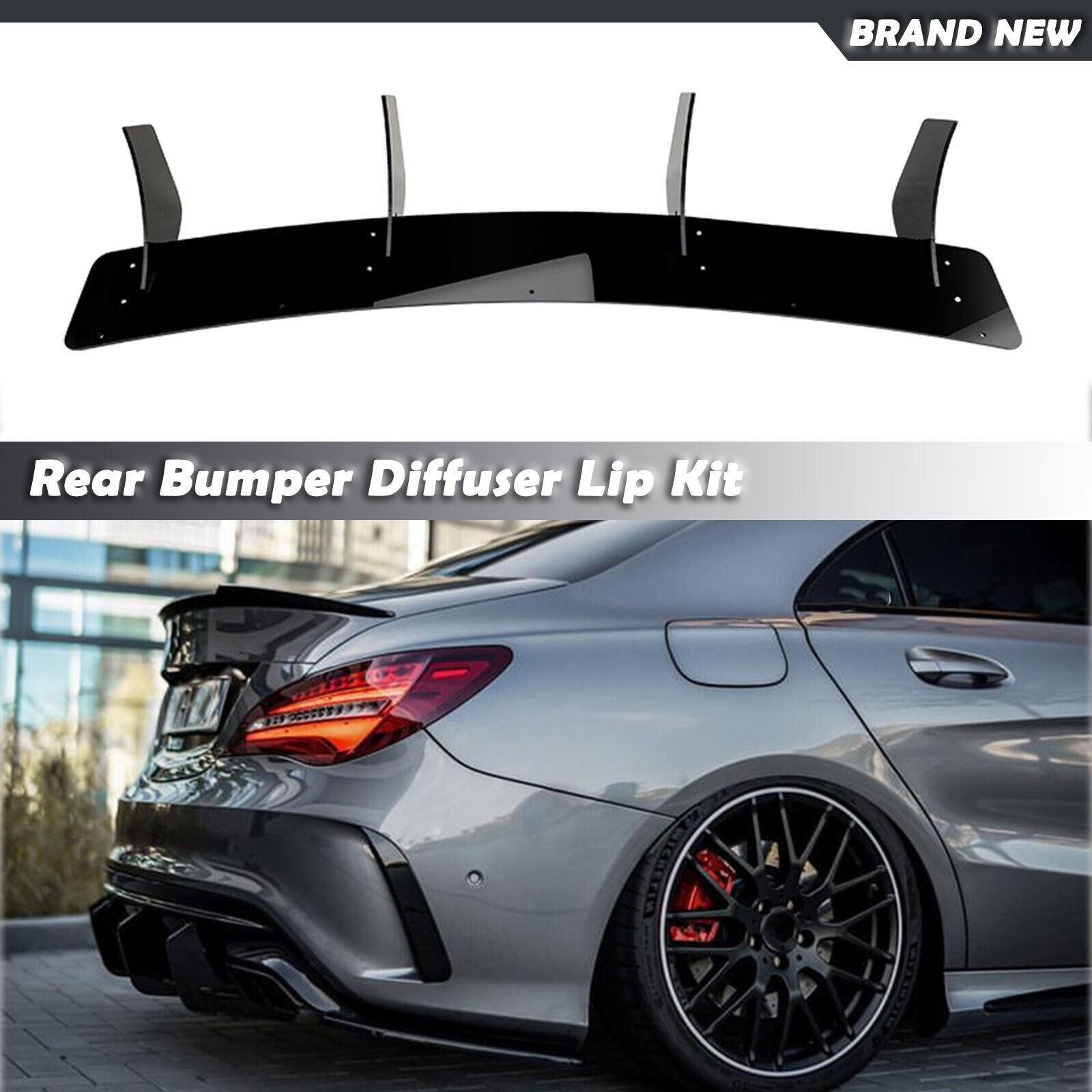 Rear Bumper Kit | MERCEDES BENZ CLA 45 AMG 2017 Rear Bumper Kit | MERCEDES BENZ CLA 45 AMG 2017