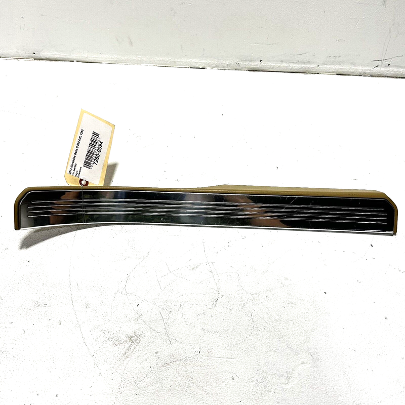 Used 2007-2013 MERCEDES S550 W221 REAR PASSENGER SIDE OUTER SILL SCUFF PLATE TRIM OEM