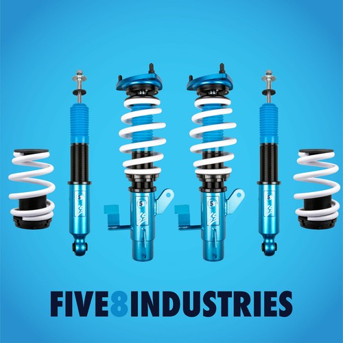 FIVE8 INDUSTRIES COILOVERS HEIGHT ADJUSTABLE FOR MAZDA 3 2014-2018