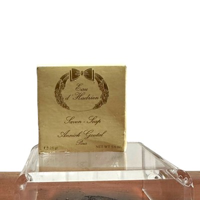 Vintage Annick Goutal Parfums Soap Eau d Hadrien Savon Travel Size, Wt 25 grams