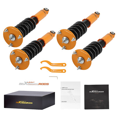 Coilover Lowering Kit Height Adjustable For Lexus LS400 XF10 90-94 Shock Spring