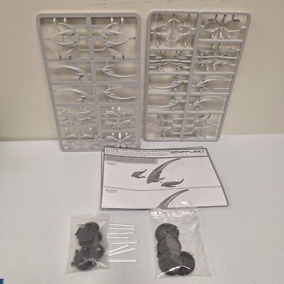 Dropfleet Commander SCOURGE FRIGATES 8x models, out of box, unbuilt SD945