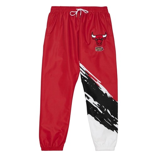 

MITCHELL - NESS NBA РАЗМЯЧНЫЕ БРЮКИ CHICAGO BULLS, Красный