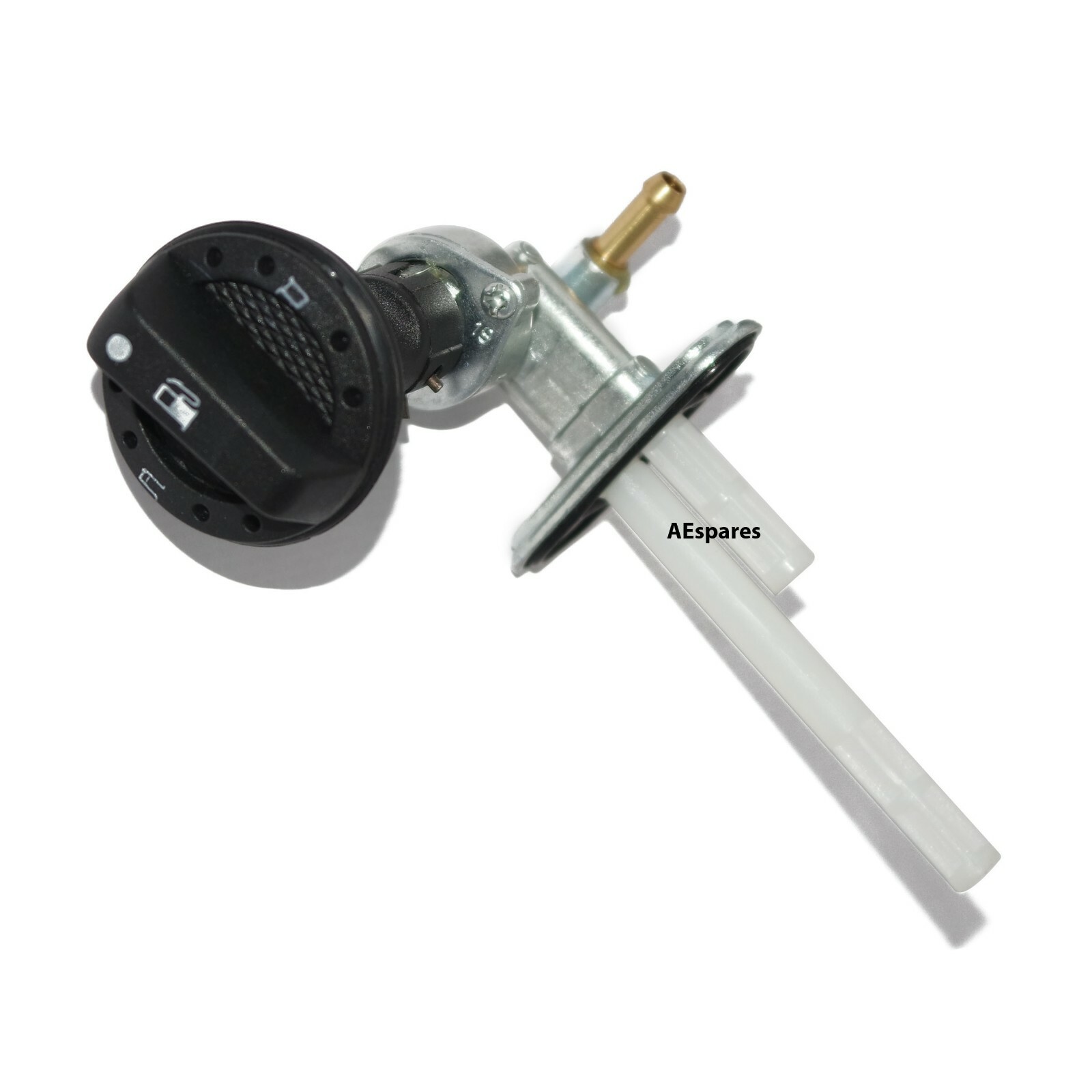 Petrol Fuel Tap Plain Assembly Aluminium For BAJAJ PULSAR 200NS Motorcycle 