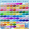 Ixiaoyoo Air Dry Clay, 100 Colors Modeling Clay for Kids, Safe and Non-Toxic, DIY Model Art and Crafts Toys with Sculpting Tools, Home Party Favors, Birthday and Christmas Gifts for Ages 3-12 Boys and Girls