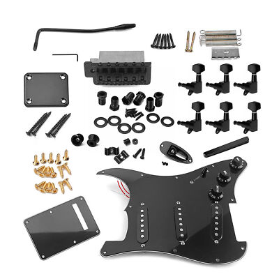  Style Electric Guitar Full Set Kit Including Prewired Pickguard  V4N8