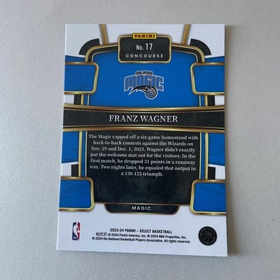 2023 Panini Select #17 Franz Wagner