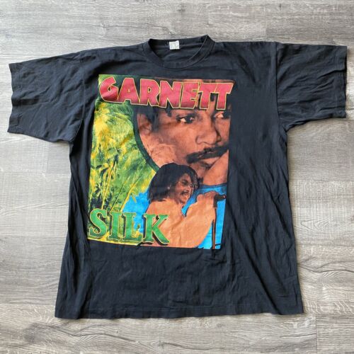 Vintage 90s Garnett Silk Reggae Rap T Shirt buju banton Vintage 90s Garnett Silk Reggae Rap T Shirt buju banton