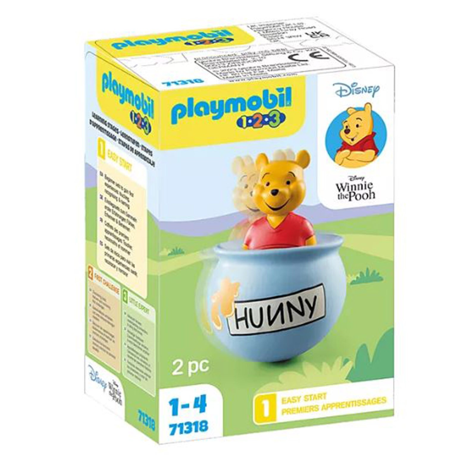 Playmobil 123 Диснеевский Винни-Пух, Винни-Пух-балансир для создания горшочка с медом