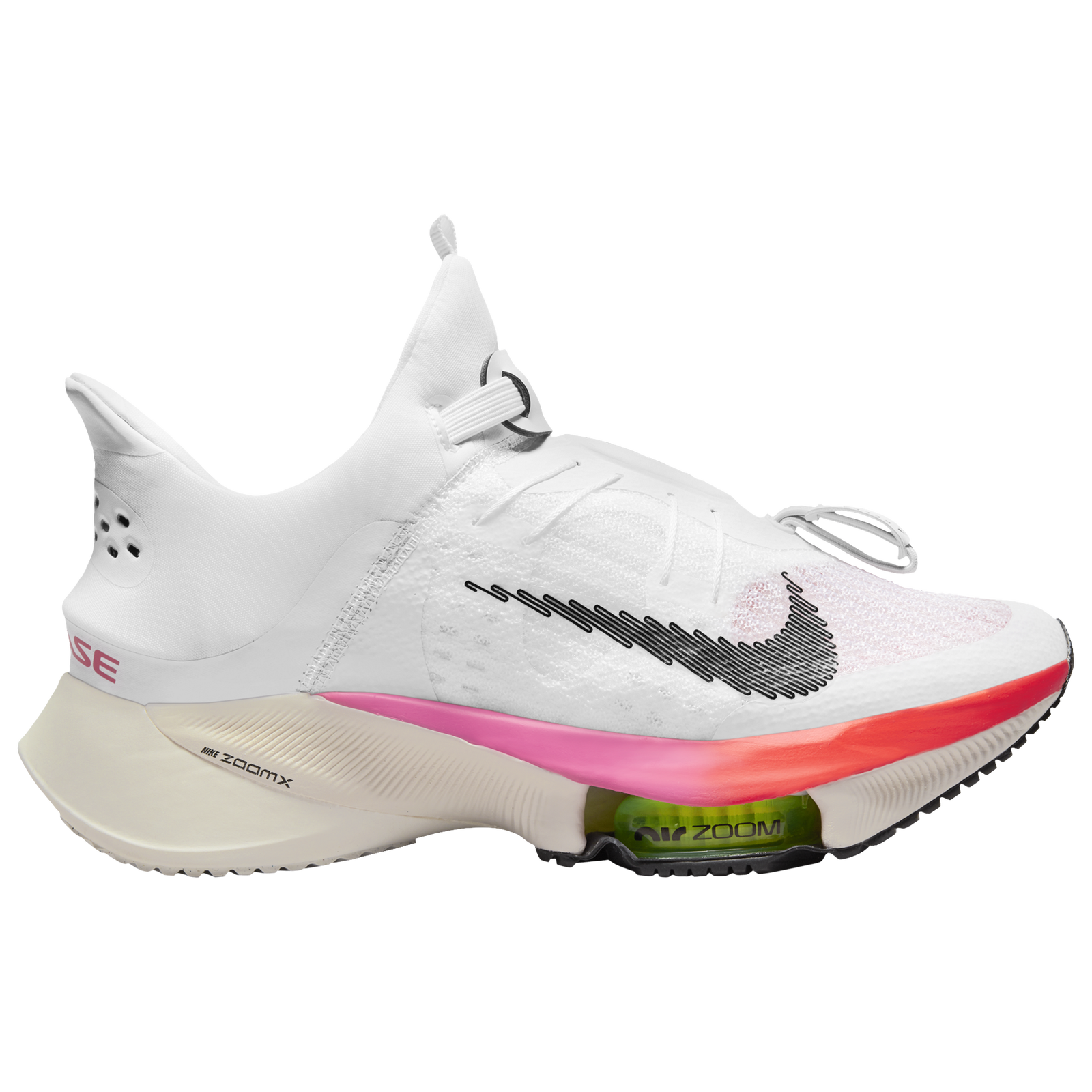 

Женские кроссовки Nike Air Zoom Tempo NEXT% Flyease Rawdacious Pink White DJ5449-100 размер 10,5, Белый, Nike Air Zoom Tempo