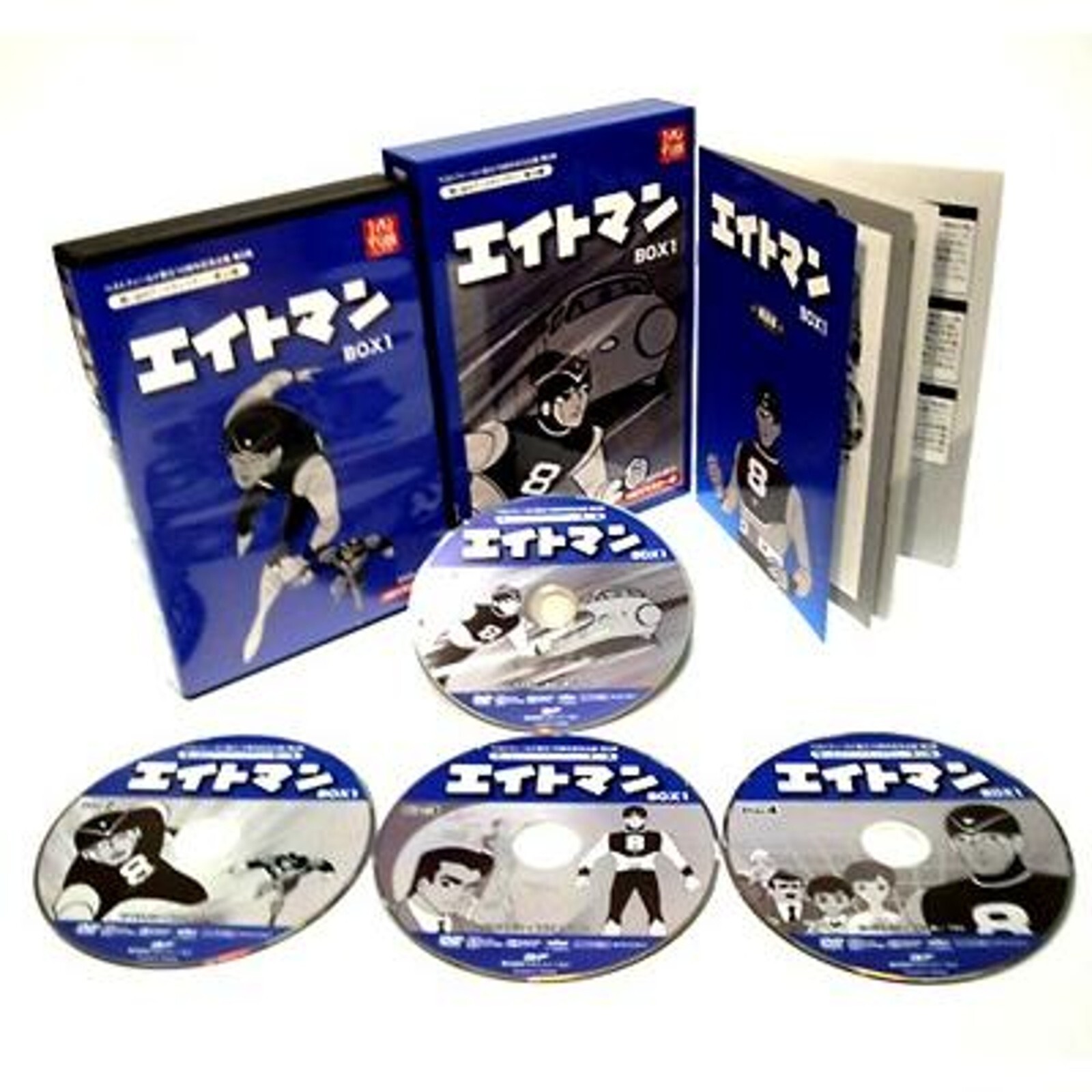 【超お買い得！】 1 DVD-BOX REMASTER HD EIGHTMAN NEW / Takayama Sakae アニメ