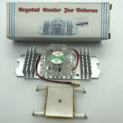 NEW Slot 1 Heatsink & Fan PC CPU Cooler for Intel CELERON Processors 3-Pin .08a
