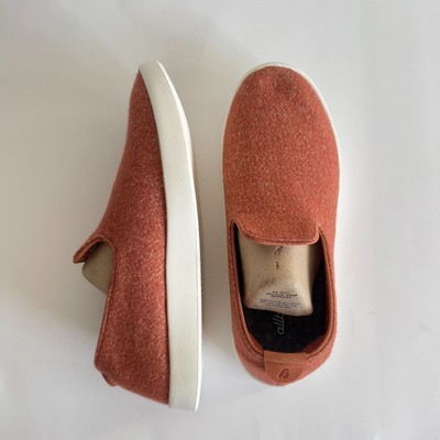 NWT ALLBIRDS Wool Loungers Diablo White Sole Slip On Sneakers Women 6 US / EU 36