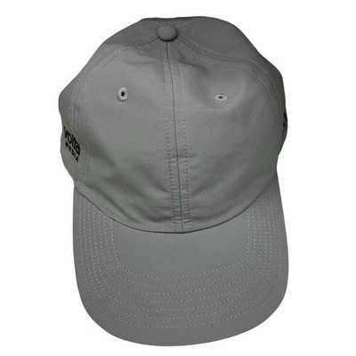 Adidas Volta Media Shell Logo Baseball Cap Gray One Size Fits Most Men