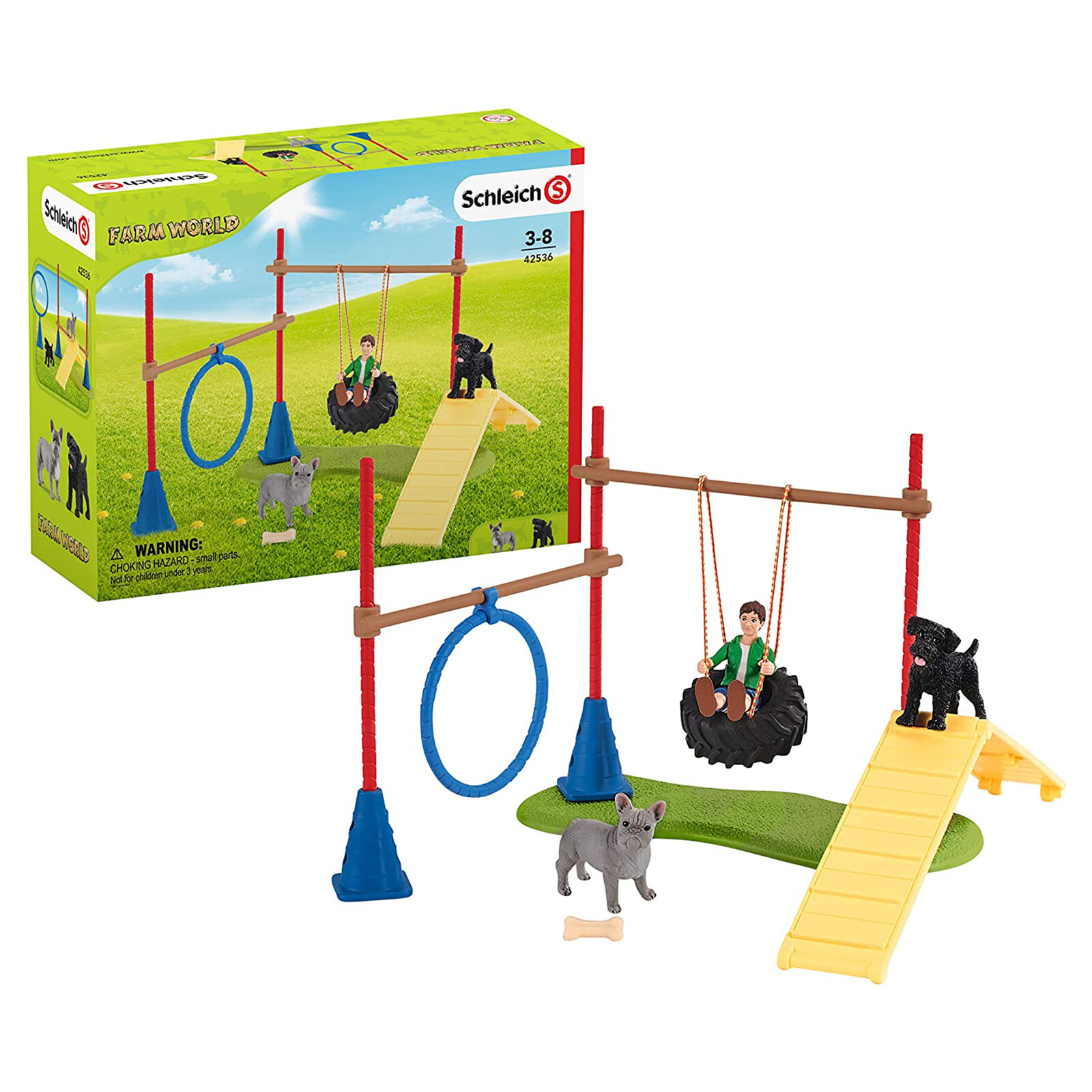 Фигурка животного для тренировки аджилити щенка Schleich Bayala Puppy 42536 НОВАЯ В НАЛИЧИИ