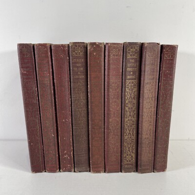 J. H. Sears & Co. Pocket Books Lot Of 9 Sherlock Holmes, Pilgrims Progress ETC
