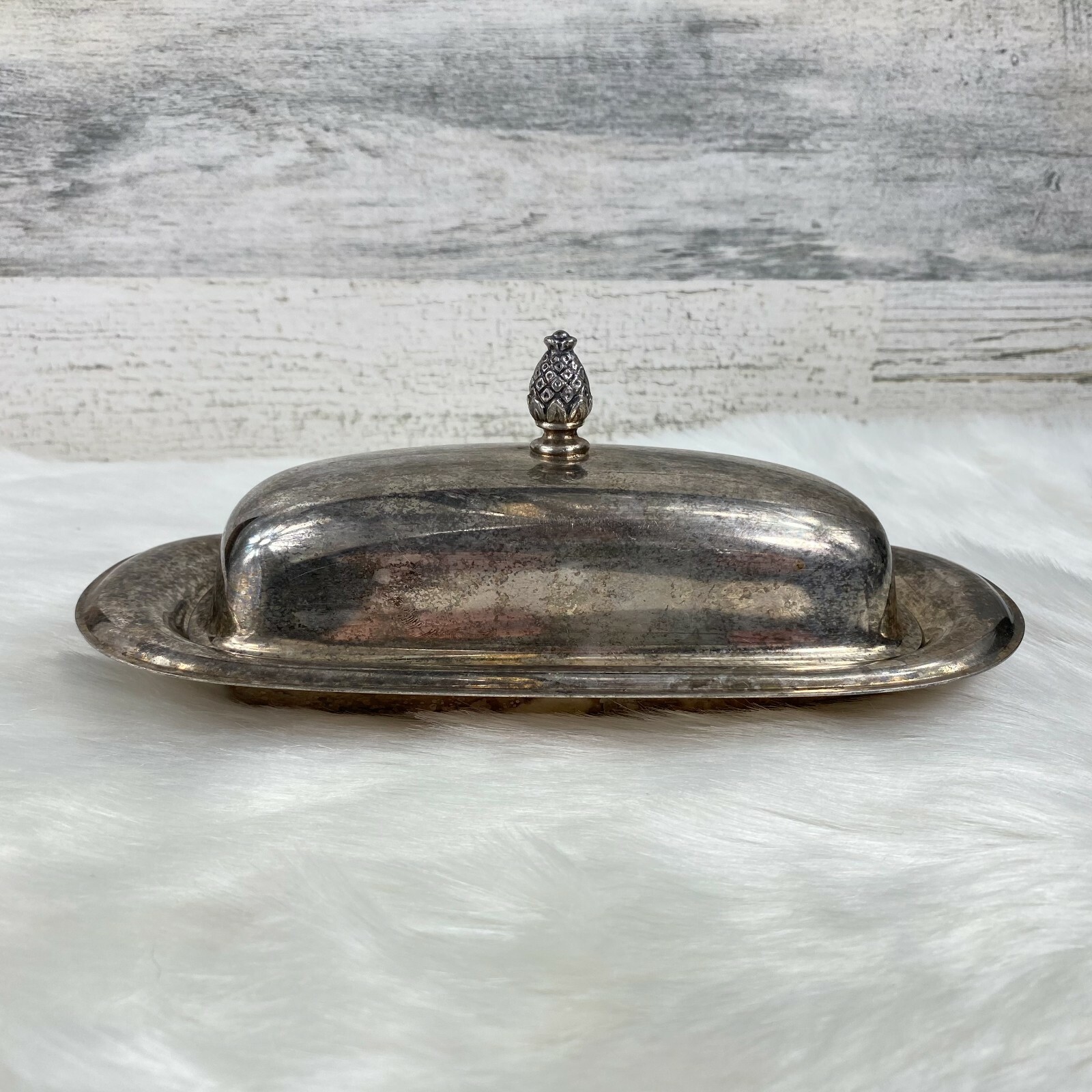 Vintage WM Rogers 987 Silverplate Butter Dish | eBay