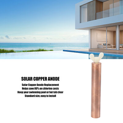 Replacement Solar Copper Anode Solar Swimming Pool Ionizer Ionizer Anode Rod