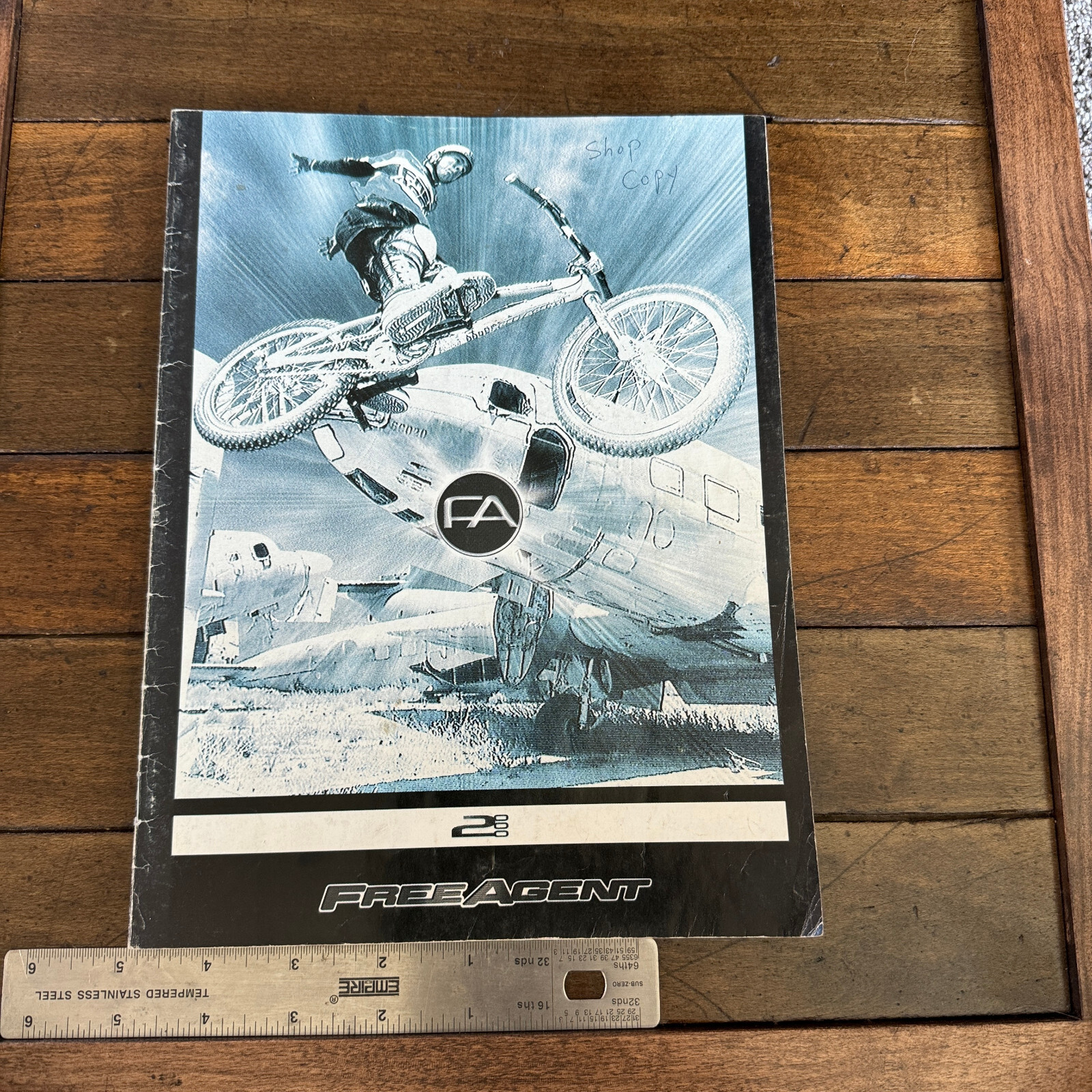 2000 Free Agent BMX Bikes Catalog Brochure Limo Old School