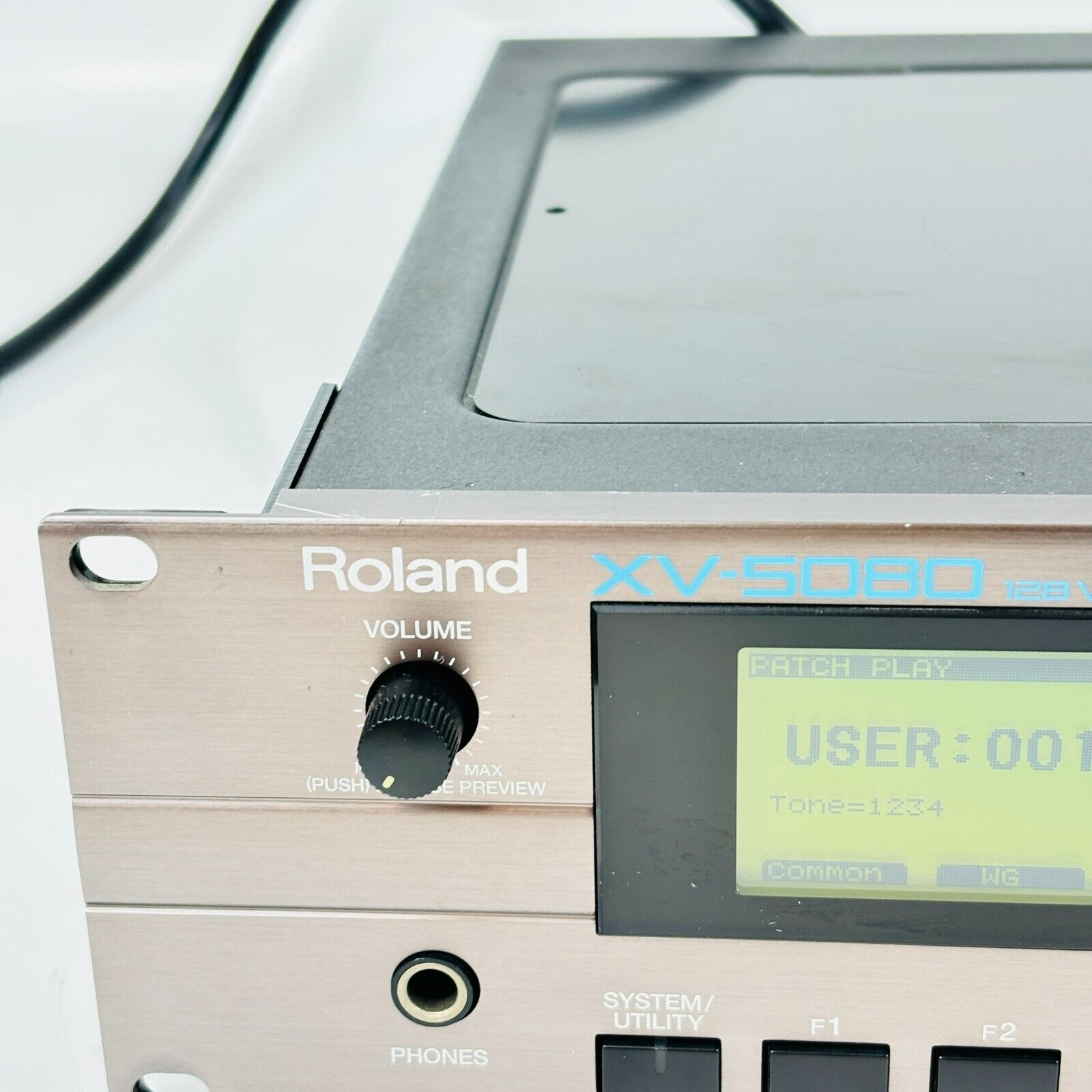Roland XV-5080 128-Voice Synthesizer Module With Power Cable Roland XV-5080 128-Voice Synthesizer Module With Power Cable
