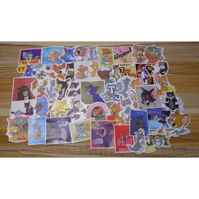 Tom and Jerry # 1 Stickers, Decals - Cat, Mouse, Cartoon, Funny, Humor, etc