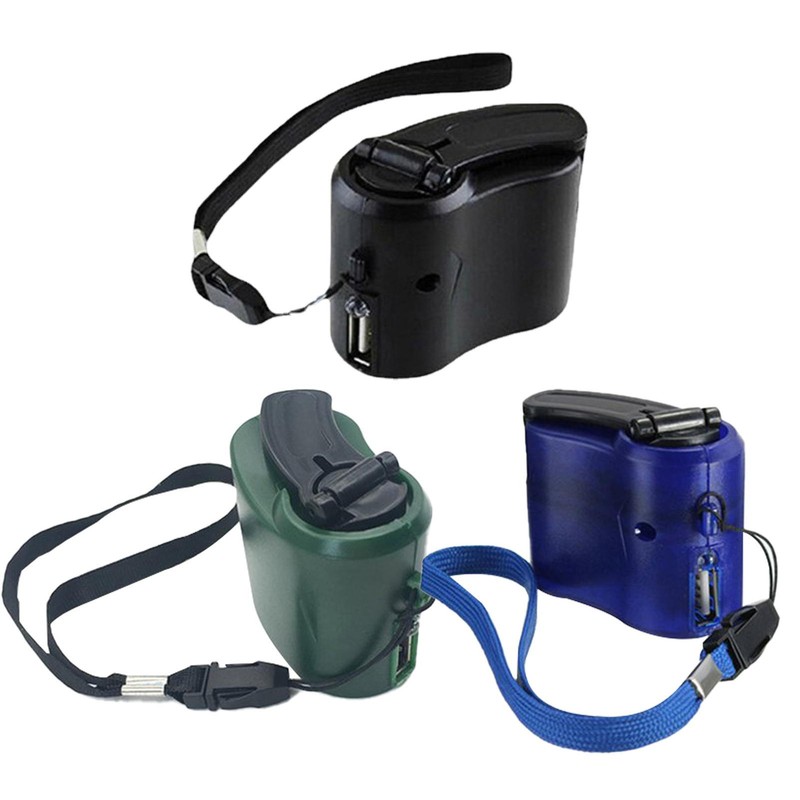 NEW Survival Gear Emergency Power USB Hand Crank Phone Charg