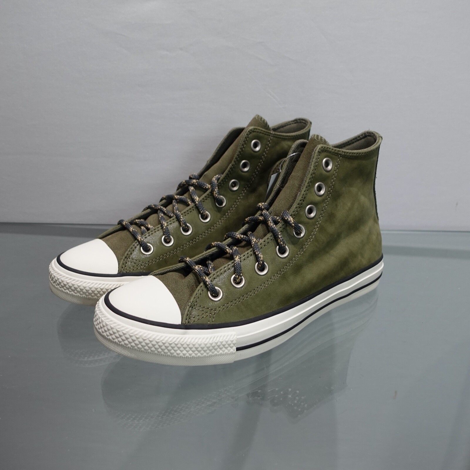 

Мужские кроссовки Converse All Star Hi Hack To School, размер 7,5, зеленые #730C, Зеленый, Converse All Star Hi