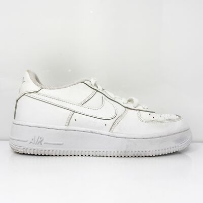 

Nike Boys Air Force 1 Low 314193-117 Белая повседневная обувь Кроссовки Размер 6Y, Белый, Air Force 1 Low