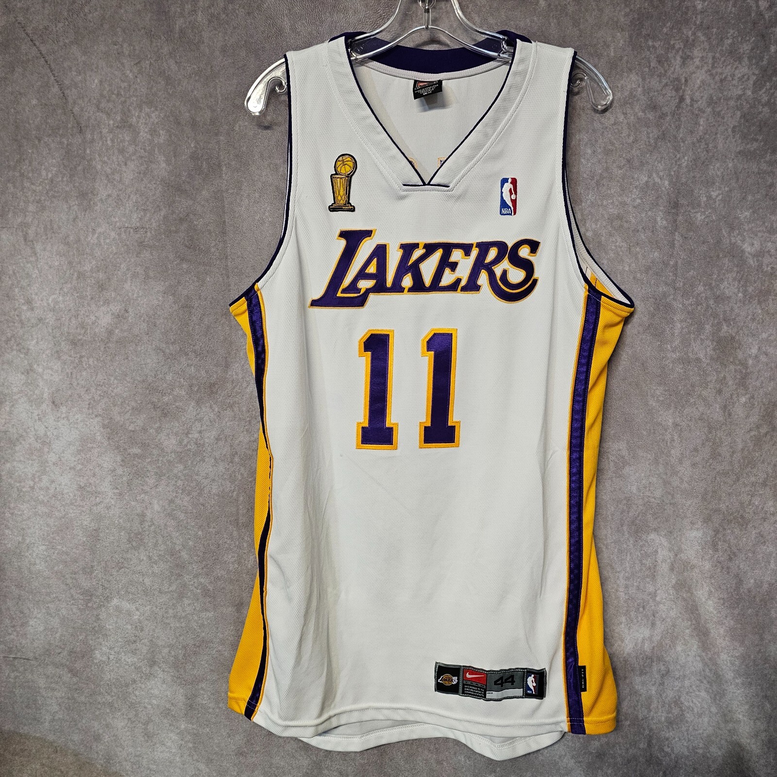OLD NIKE ナイキNBA 11 Karl Malone ゲームシャツ 2004 Nike Authentic Los Angeles Lakers Karl Malone 11 NBA