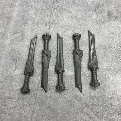 5pack Dwarf Sword Blocks Weapons Accessories for Minifigures B10b228