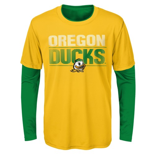 Комбинированная футболка Outerstuff Youth NCAA Oregon Ducks Performance